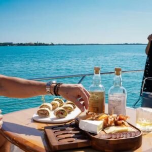Celebration tray & champagne - Pirate - tray & rhum